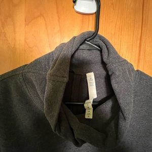 Size 4 gray cowl neck Lululemon sweatshirt